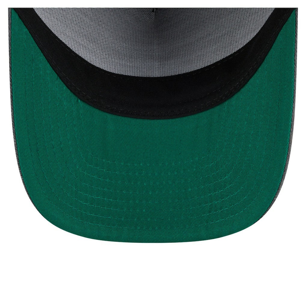 Charcoal Dallas Mavericks Throwback Washed Pre-Curved 9FIFTY Snapback Hat sale | NBA