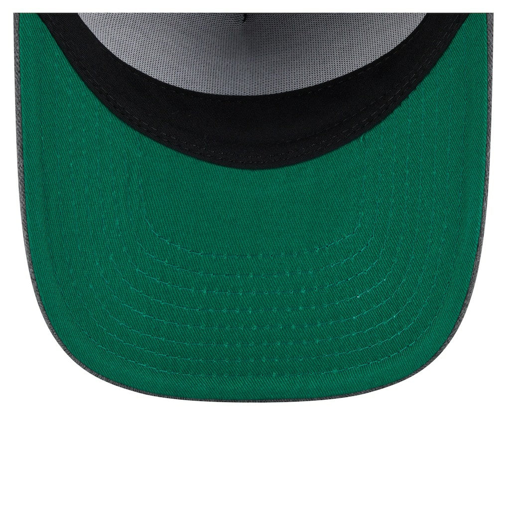 Charcoal Philadelphia 76ers Throwback Washed Pre-Curved 9FIFTY Snapback Hat | NBA