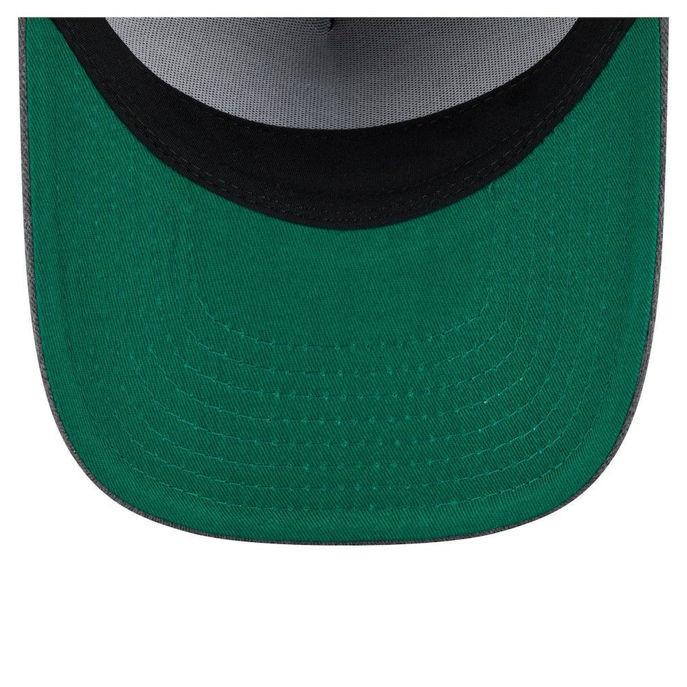 Charcoal Philadelphia 76ers Throwback Washed Pre-Curved 9FIFTY Snapback Hat | NBA