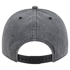 Charcoal New Orleans Pelicans Throwback Washed Pre-Curved 9FIFTY Snapback Hat | NBA