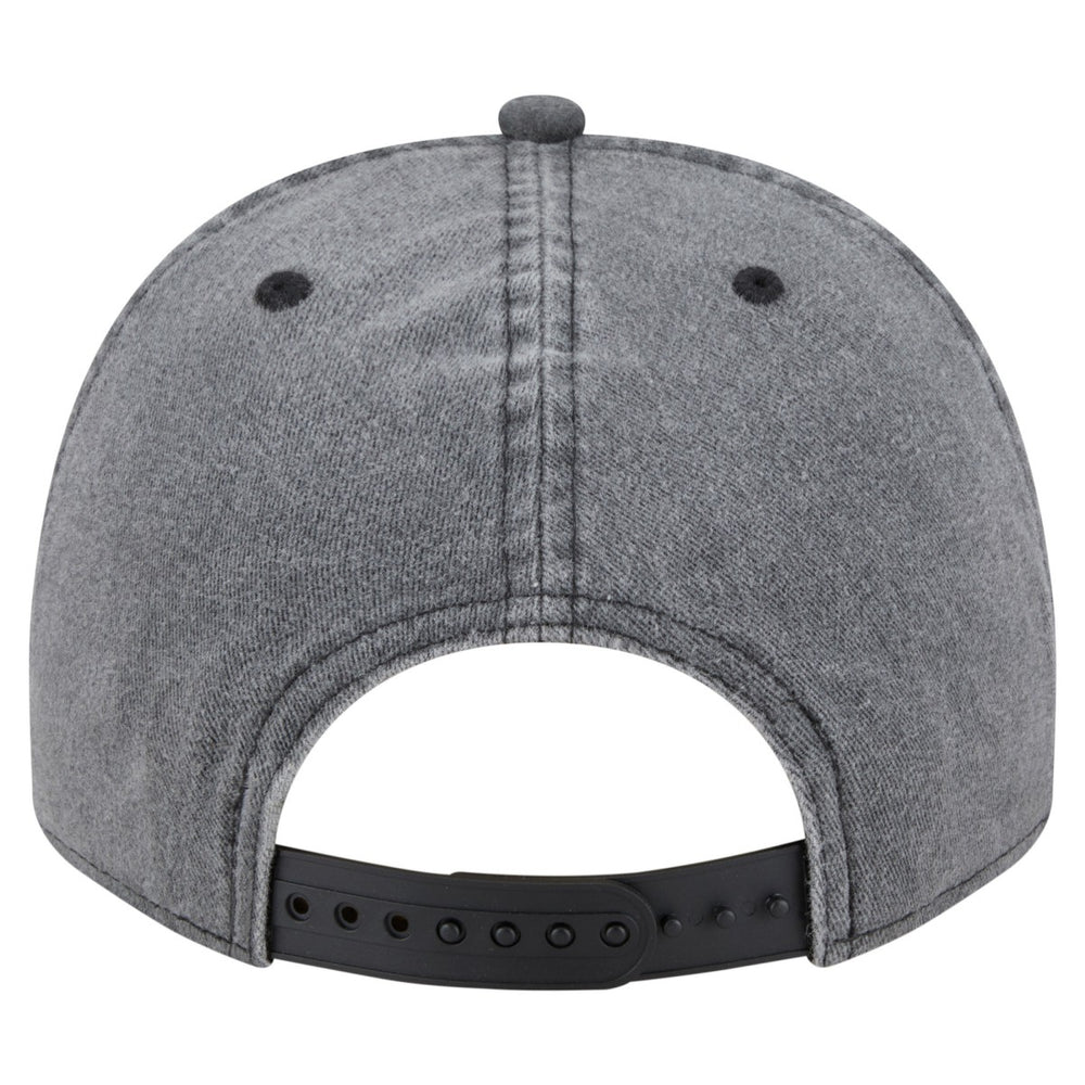 Charcoal Sacramento Kings Throwback Washed Pre-Curved 9FIFTY Snapback Hat | NBA
