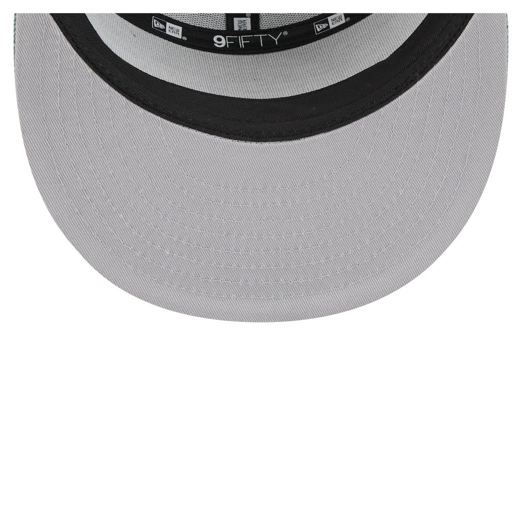 Brooklyn Nets Adventure Denim Split Panel 9FIFTY Snapback Trucker Hat | NBA