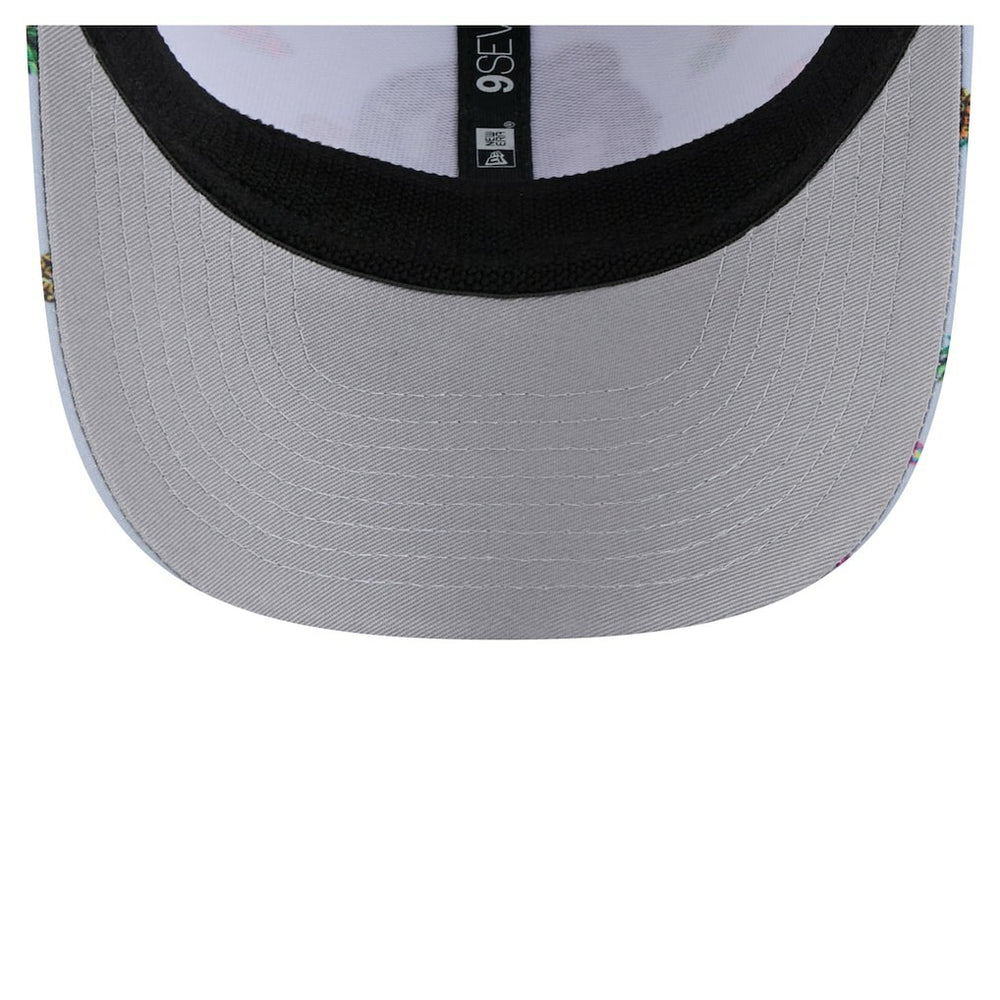 Light Blue/Gray Boston Celtics Adventure Aloha Pattern 9SEVENTY Stretch-Snap Hat | NBA