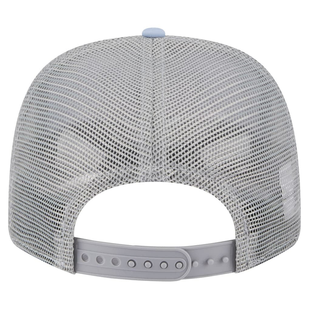 Light Blue/Gray Brooklyn Nets Adventure Aloha Pattern 9SEVENTY Stretch-Snap Hat | NBA