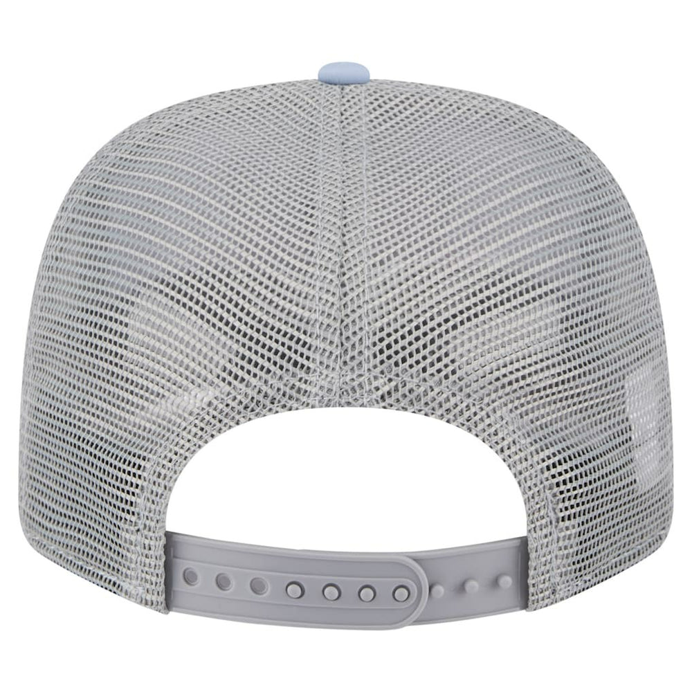 Light Blue/Gray Brooklyn Nets Adventure Aloha Pattern 9SEVENTY Stretch-Snap Hat | NBA