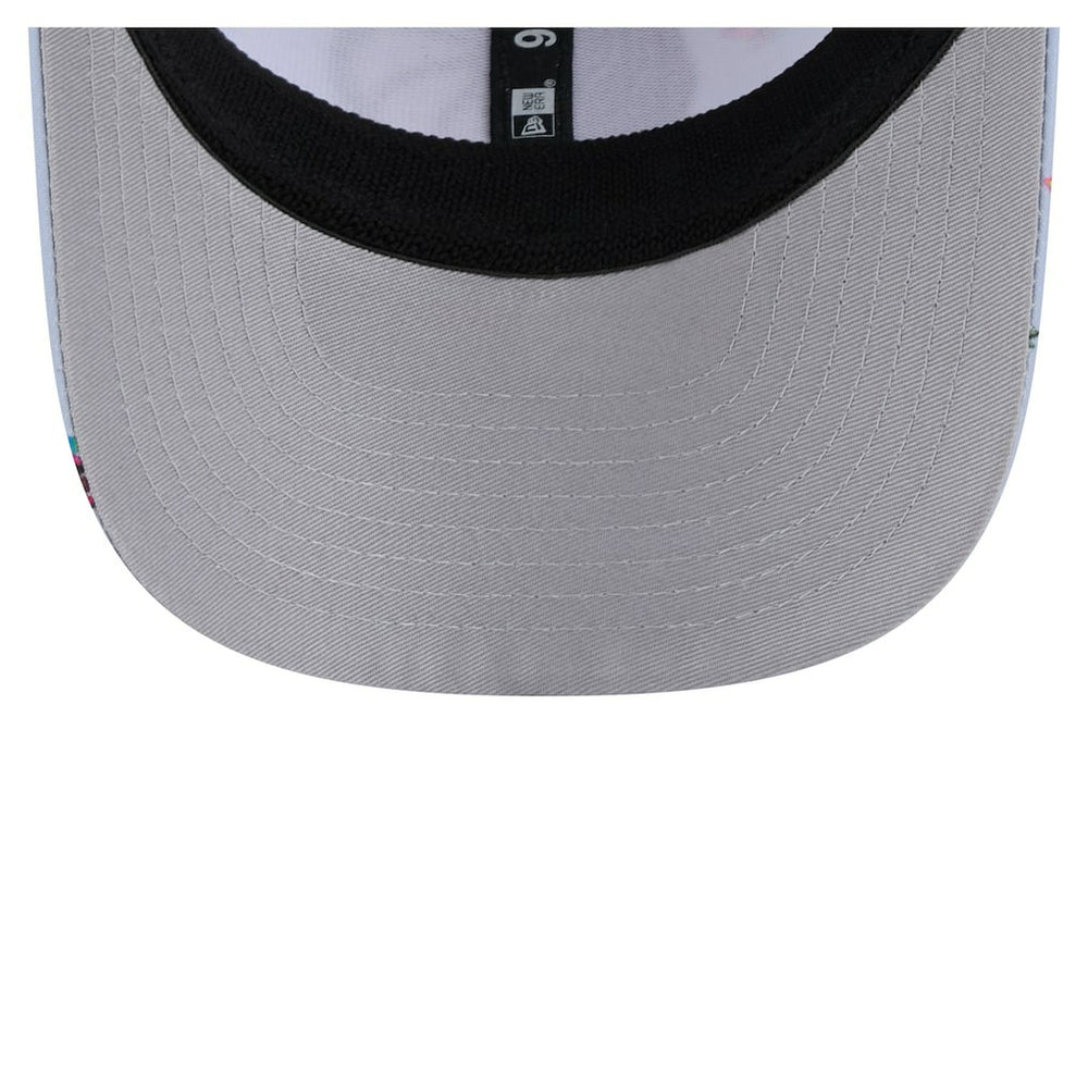 Light Blue/Gray Dallas Mavericks Adventure Aloha Pattern 9SEVENTY Stretch-Snap Hat sale | NBA