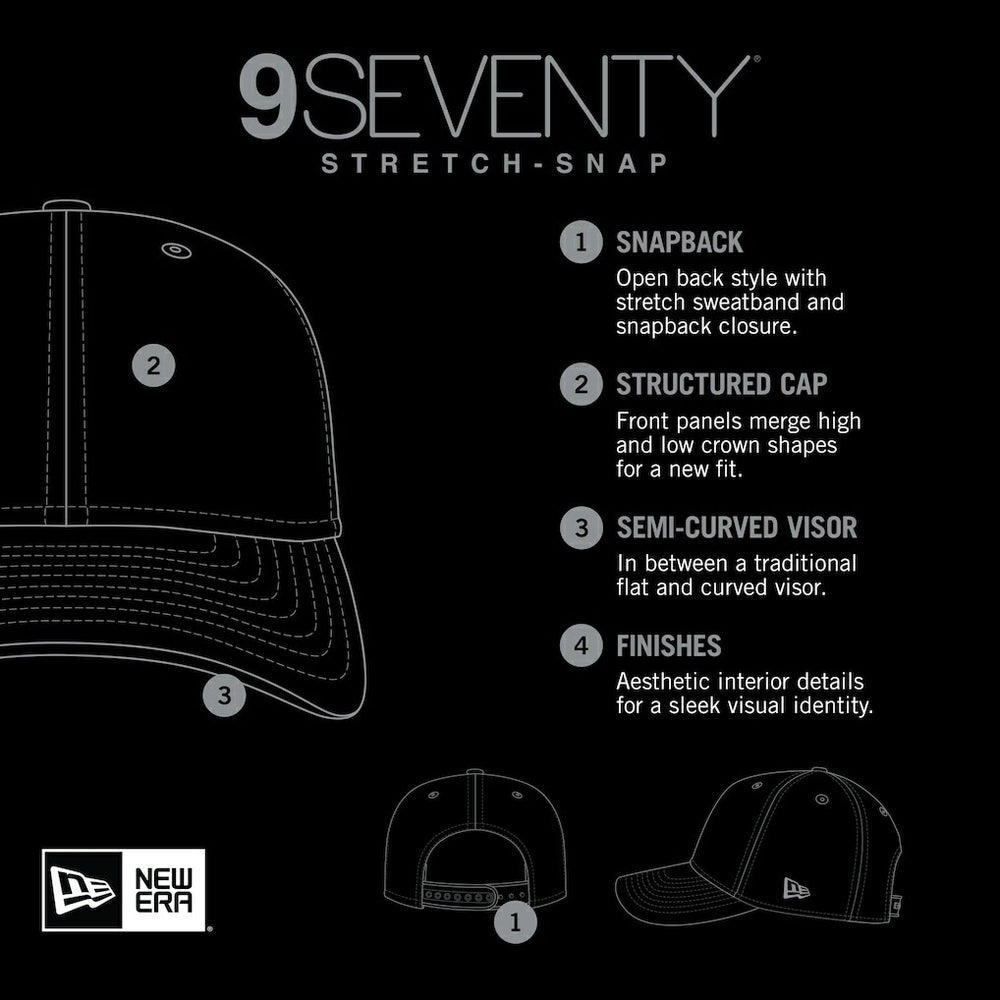 Light Blue/Gray Houston Rockets Adventure Aloha Pattern 9SEVENTY Stretch-Snap Hat sale | NBA