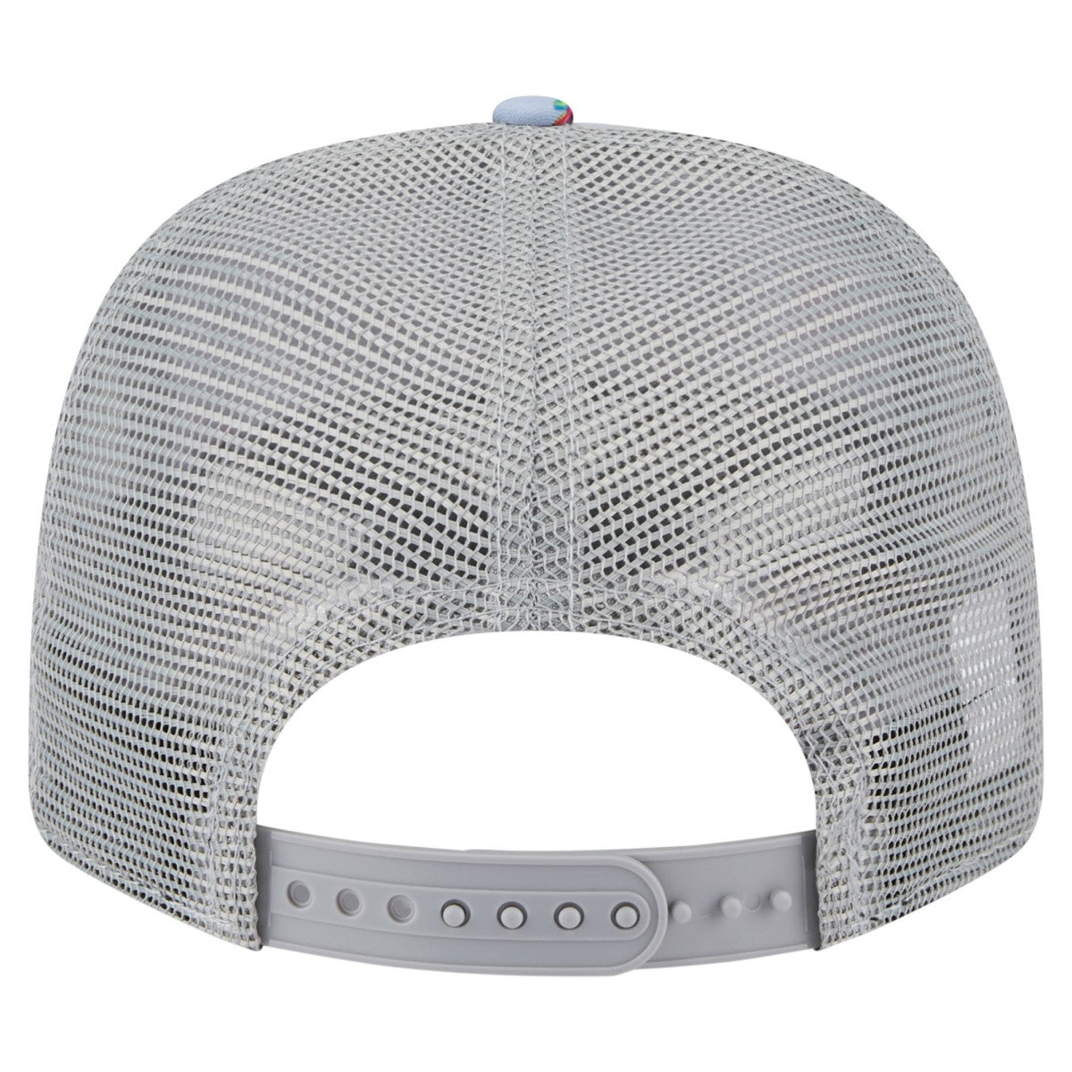 Light Blue/Gray Los Angeles Lakers Adventure Aloha Pattern 9SEVENTY Stretch-Snap Hat | NBA
