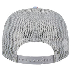 Light Blue/Gray Los Angeles Lakers Adventure Aloha Pattern 9SEVENTY Stretch-Snap Hat | NBA
