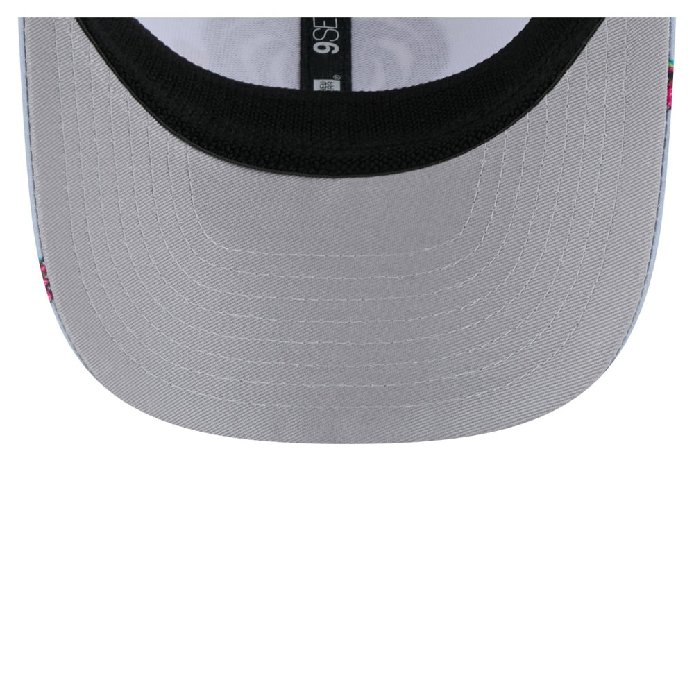Light Blue/Gray Memphis Grizzlies Adventure Aloha Pattern 9SEVENTY Stretch-Snap Hat | NBA