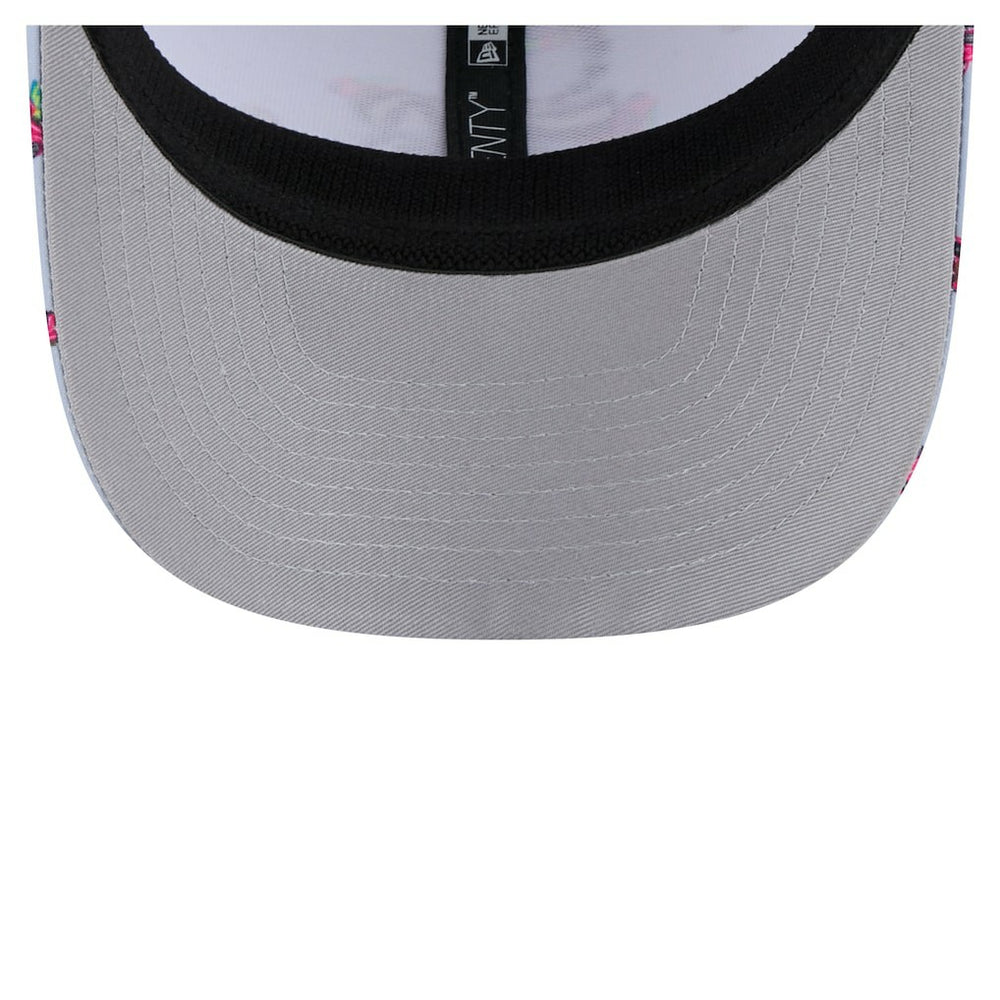 Light Blue/Gray Philadelphia 76ers Adventure Aloha Pattern 9SEVENTY Stretch-Snap Hat | NBA