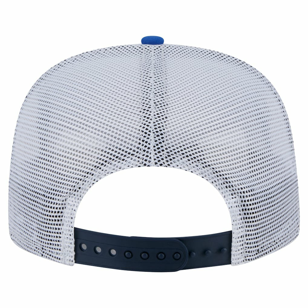 Navy/Blue Dallas Mavericks Throwback Dye Golfer Snapback Hat sale | NBA
