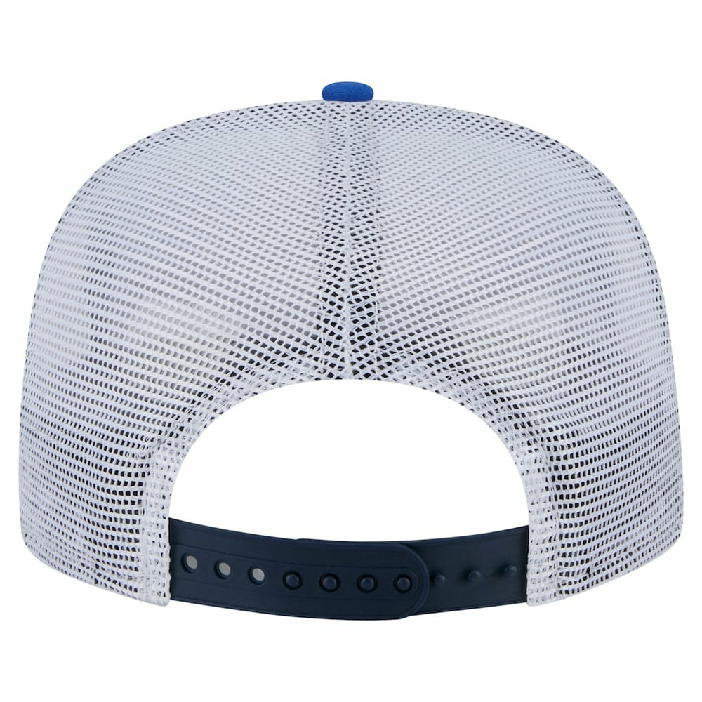 Navy/Blue Dallas Mavericks Throwback Dye Golfer Snapback Hat sale | NBA