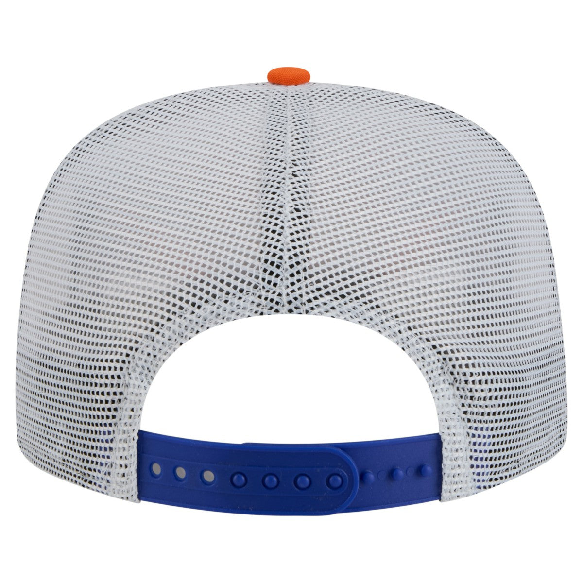 Blue/Orange New York Knicks Throwback Dye Golfer Snapback Hat | NBA
