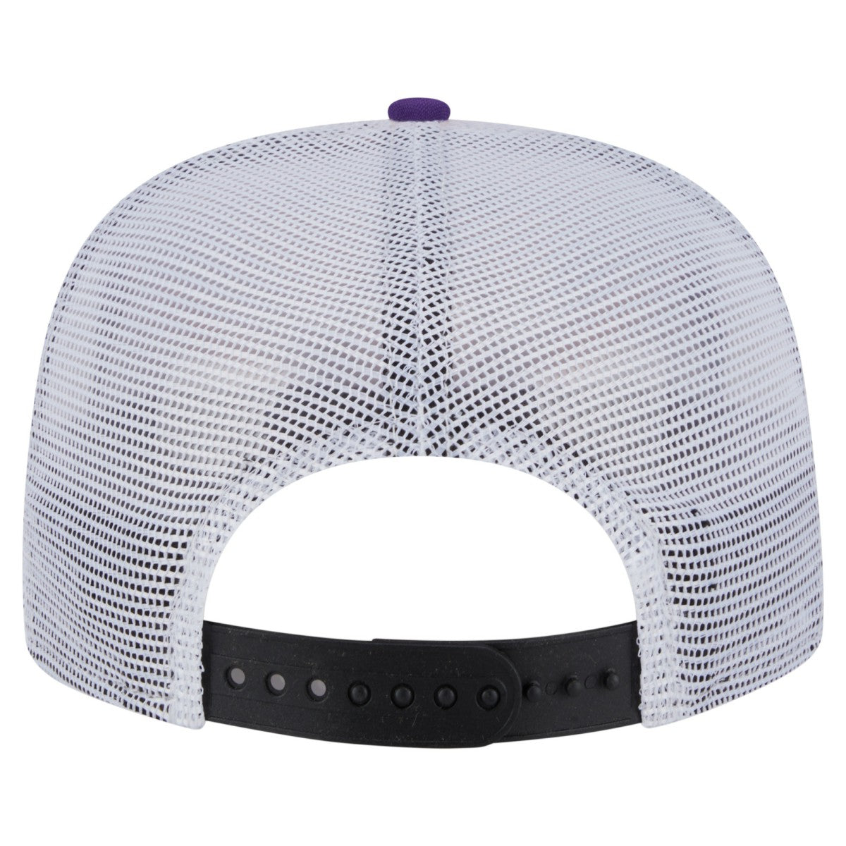 Black/Purple Sacramento Kings Throwback Dye Golfer Snapback Hat | NBA