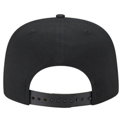 Black Miami Heat Team Text Golfer Snapback Hat | NBA