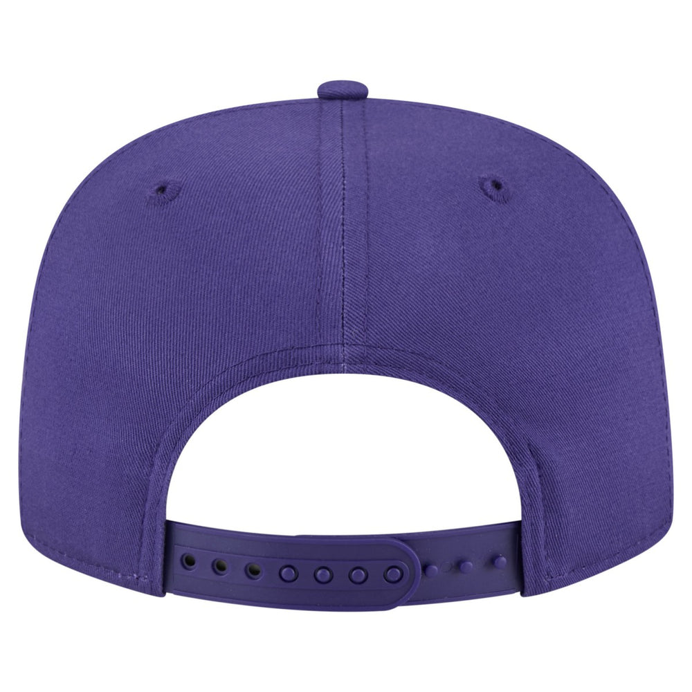 Purple Phoenix Suns Team Text Golfer Snapback Hat | NBA