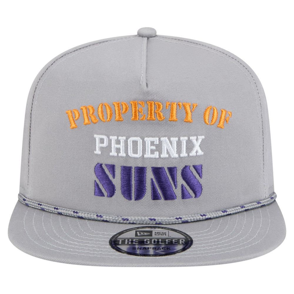 Gray Phoenix Suns Throwback Property Of Golfer Snapback Hat | NBA