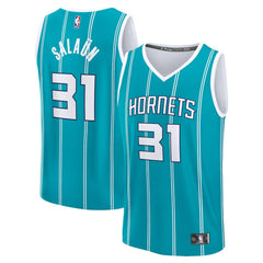 Teal Tidjane Salaun Charlotte Hornets 2024 NBA Draft Fast Break Player Jersey | NBA