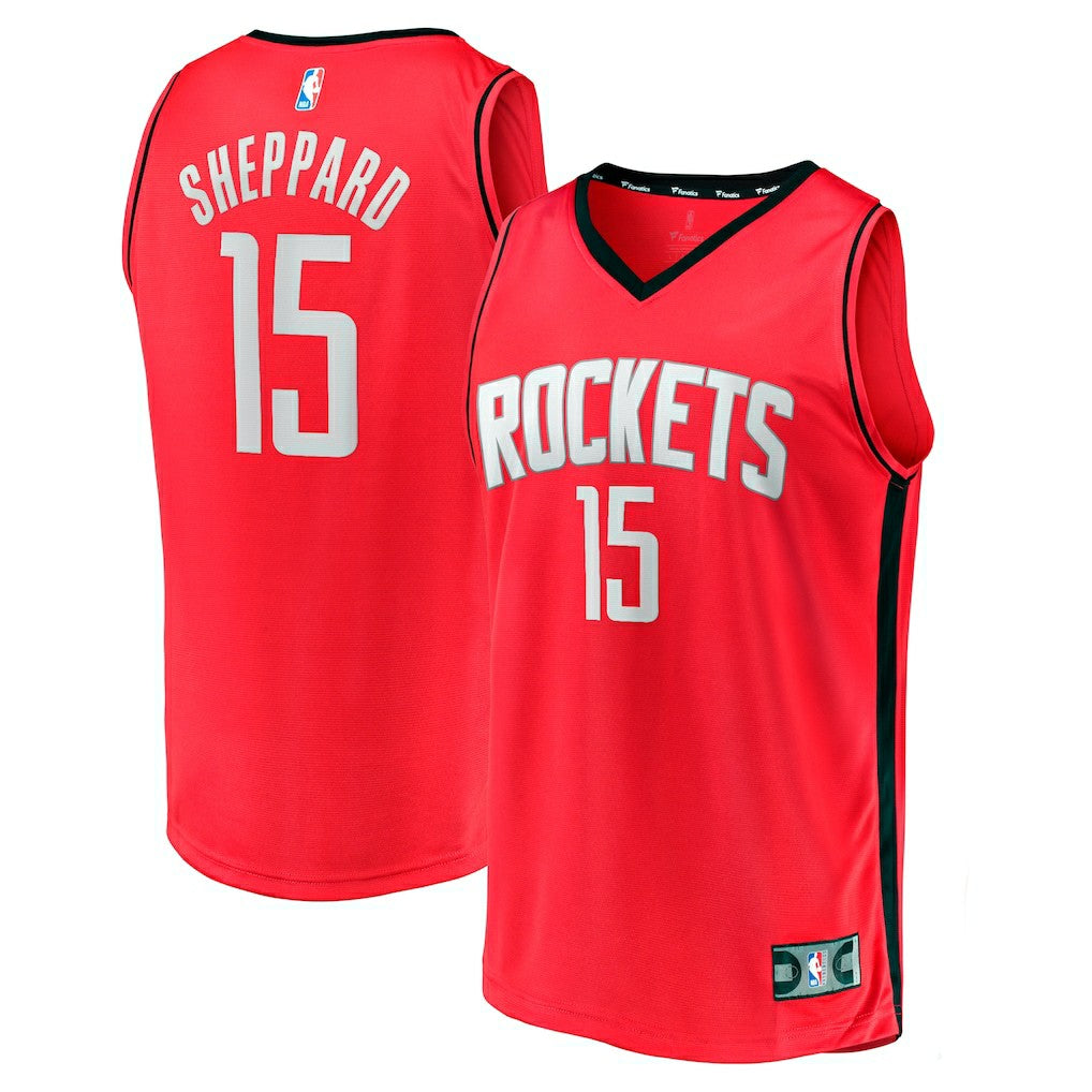 Red Reed Sheppard Houston Rockets 2024 NBA Draft Fast Break Player Jersey | NBA