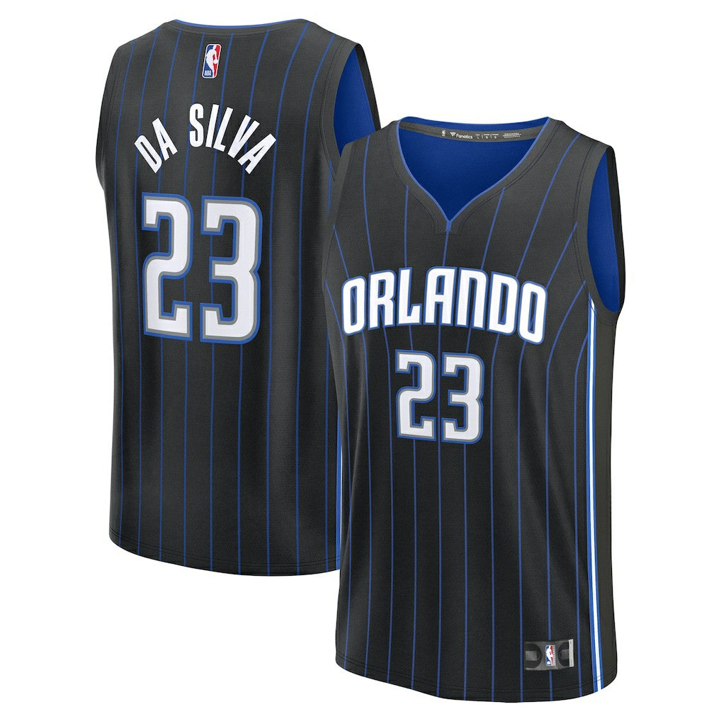 Black Tristan da Silva Orlando Magic 2024 NBA Draft Fast Break Player Jersey | NBA