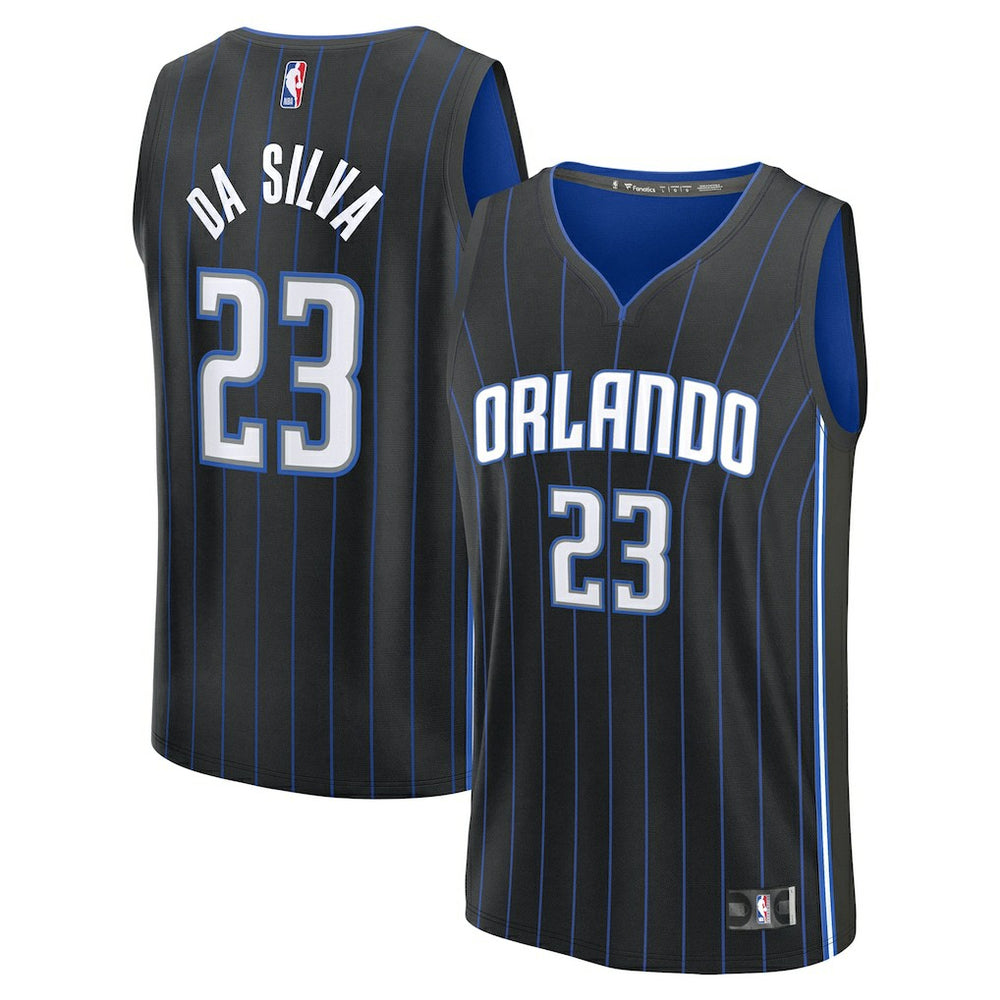 Black Tristan da Silva Orlando Magic 2024 NBA Draft Fast Break Player Jersey | NBA