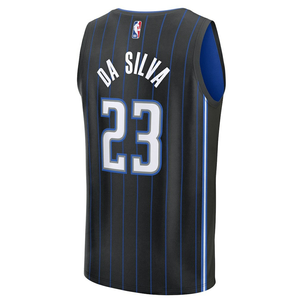Black Tristan da Silva Orlando Magic 2024 NBA Draft Fast Break Player Jersey | NBA
