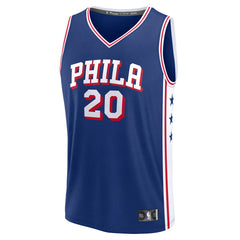 Royal Jared McCain Philadelphia 76ers 2024 NBA Draft Fast Break Player Jersey | NBA