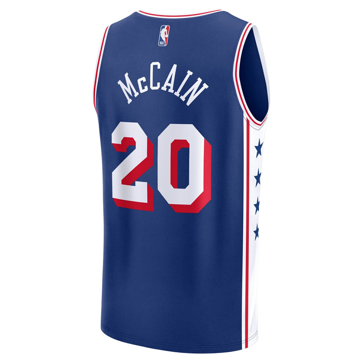 Royal Jared McCain Philadelphia 76ers 2024 NBA Draft Fast Break Player Jersey | NBA