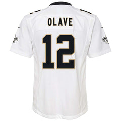 New Orleans Saints Chris Olave  Youth Game Jersey | NFL Hot