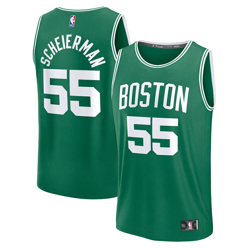 Kelly Green Baylor Scheierman Boston Celtics Youth 2024 NBA Draft Fast Break Player Jersey | NBA