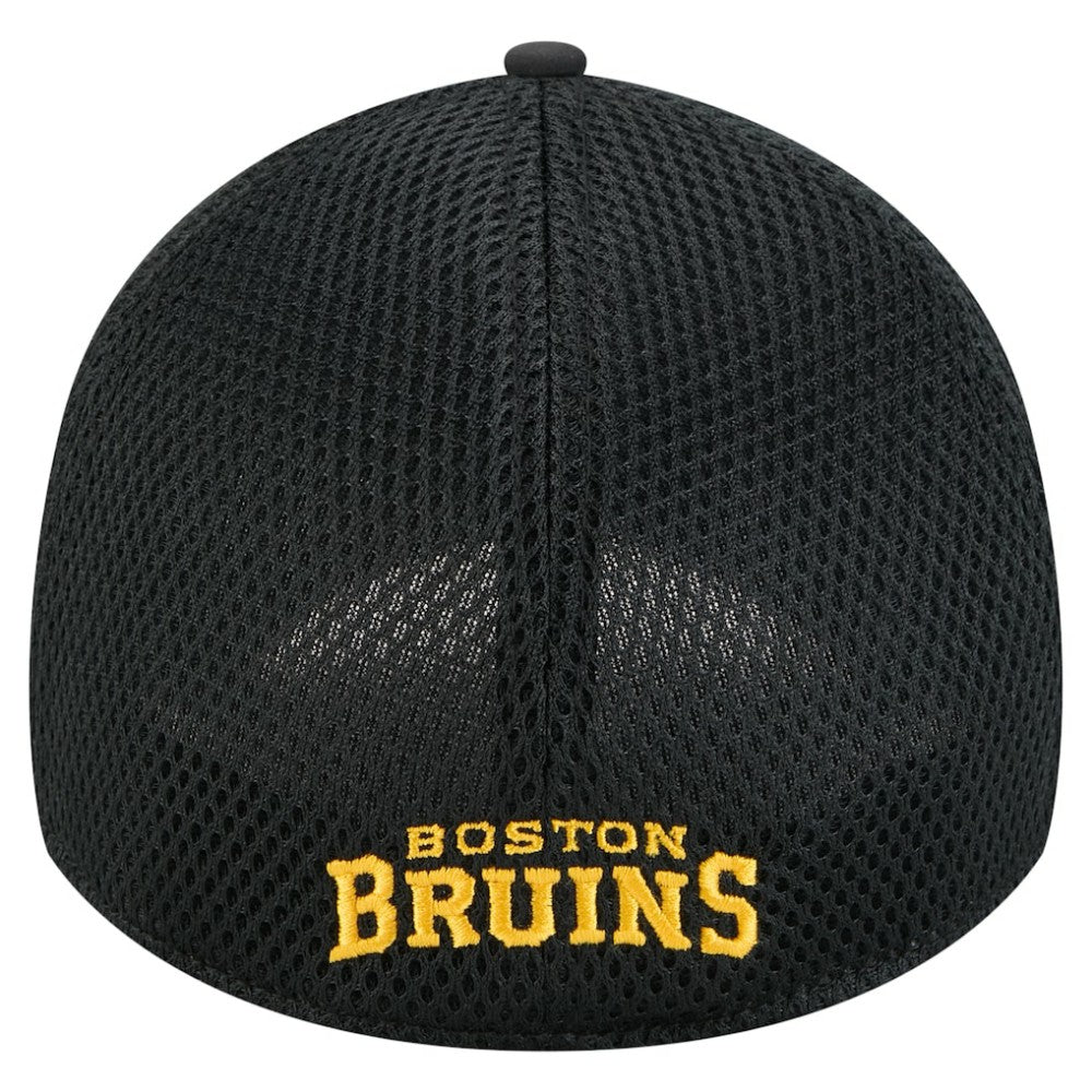 Boston Bruins New Era Linear Featherweight 39THIRTY Flex Hat -  NHL Hats