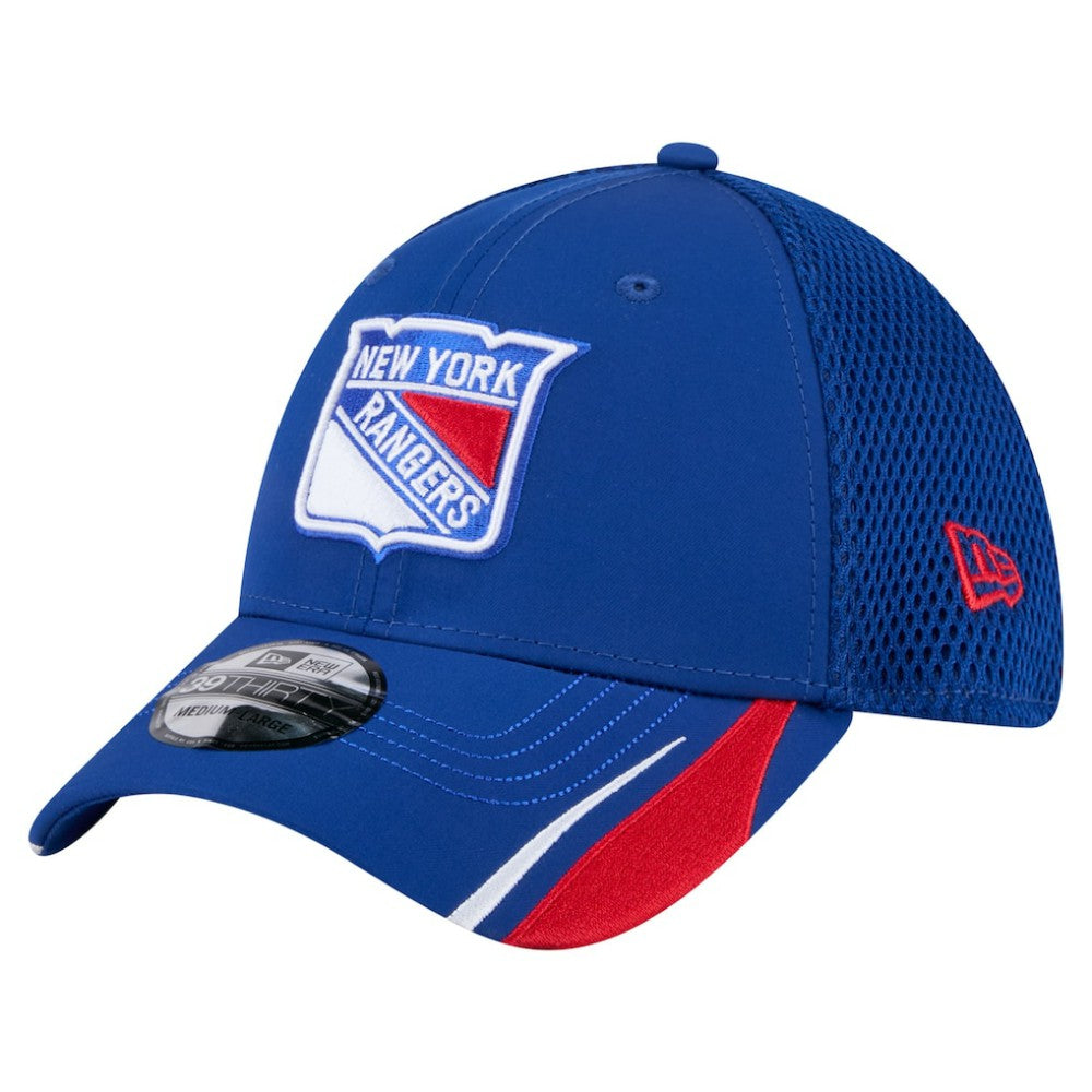 New York Rangers New Era Linear Featherweight 39THIRTY Flex Hat -  NHL Hats