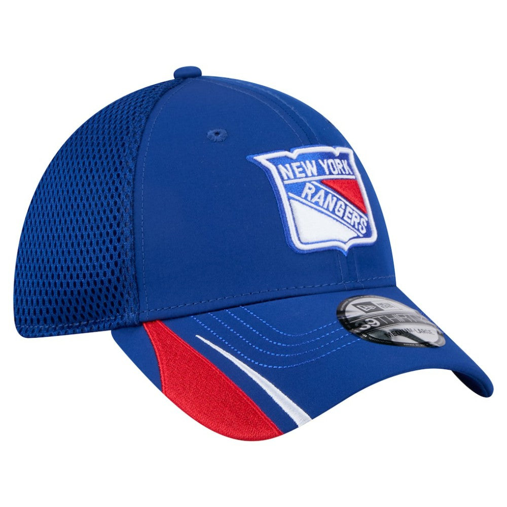 New York Rangers New Era Linear Featherweight 39THIRTY Flex Hat -  NHL Hats