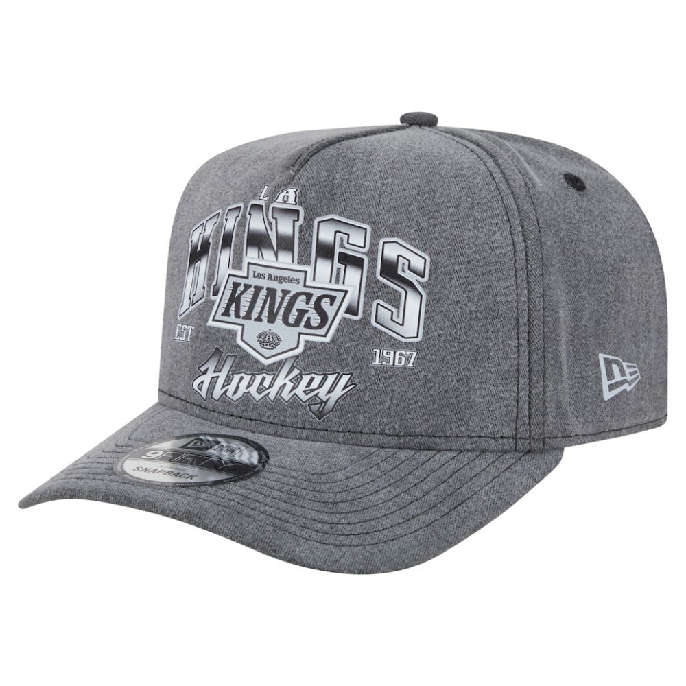 Los Angeles Kings New Era Throwback Washed A-Frame Pre-Curved 9FIFTY Snapback Hat -  NHL Hats