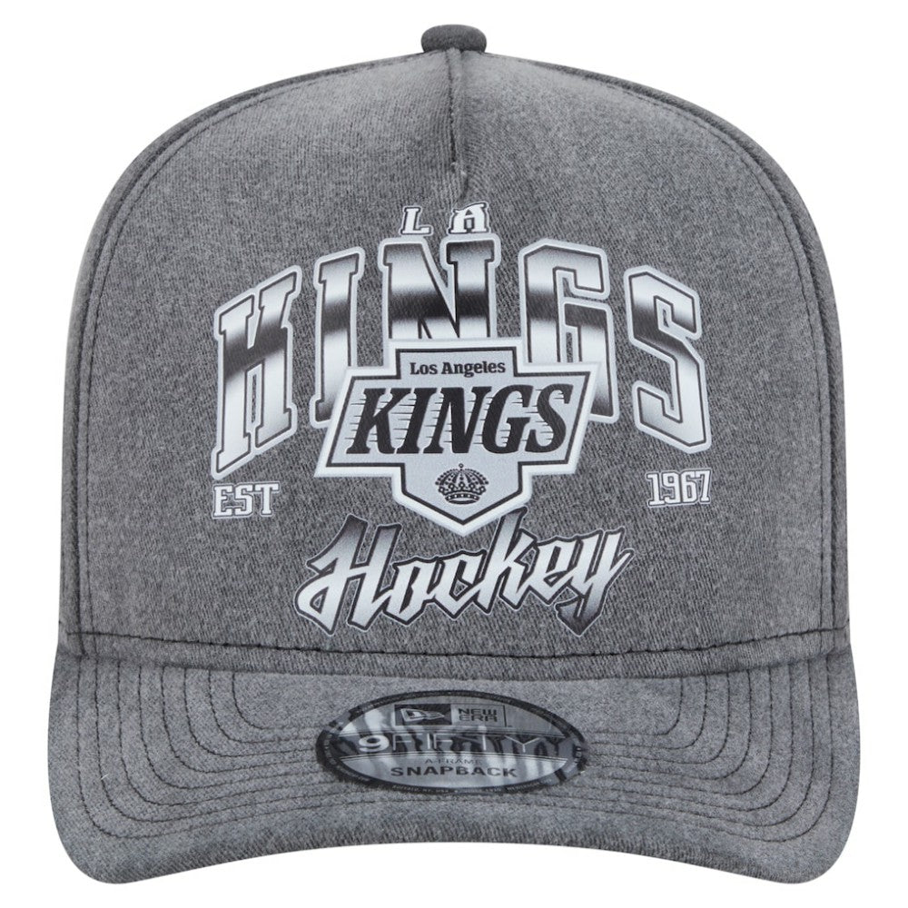 Los Angeles Kings New Era Throwback Washed A-Frame Pre-Curved 9FIFTY Snapback Hat -  NHL Hats