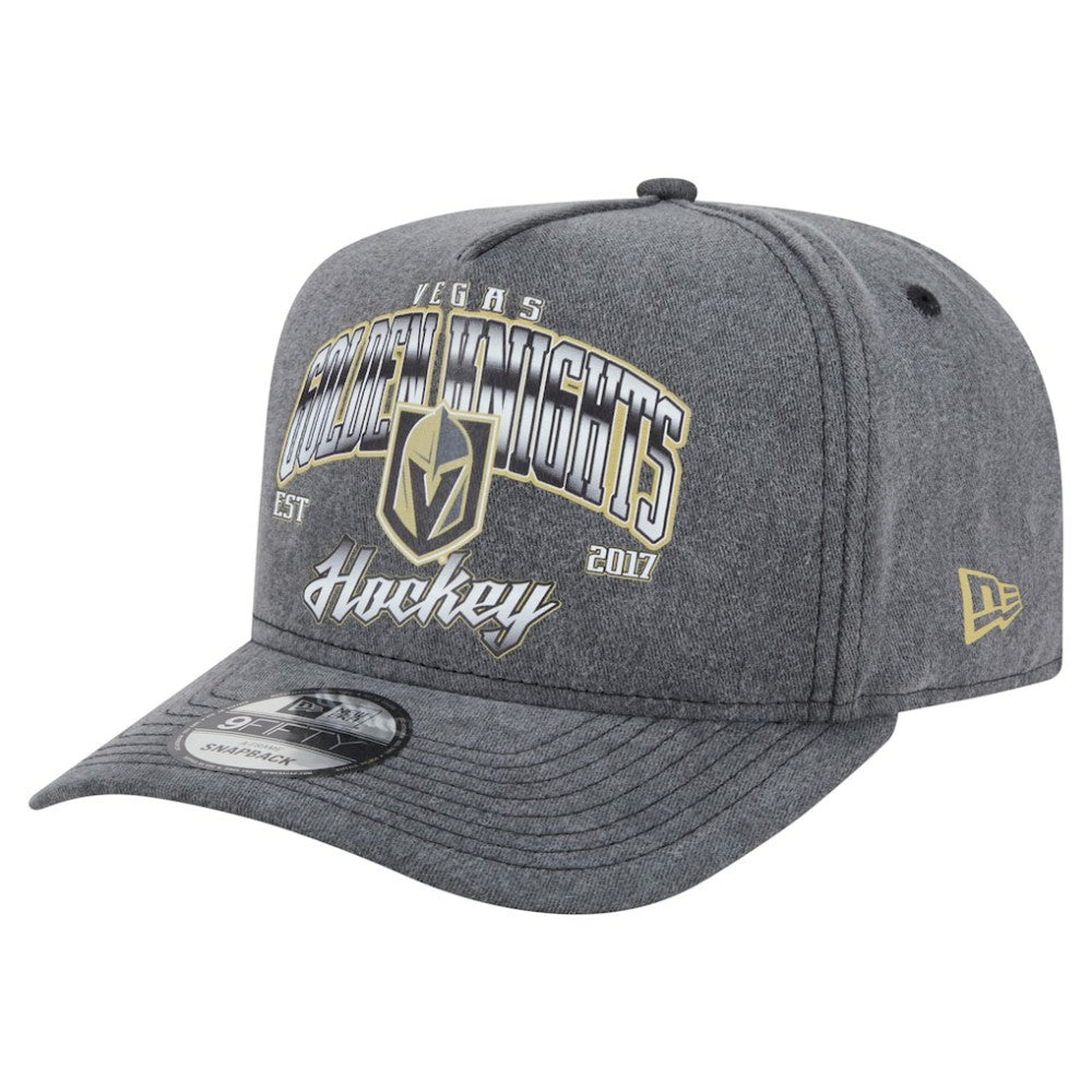 Vegas Golden Knights New Era Throwback Washed A-Frame Pre-Curved 9FIFTY Snapback Hat -  NHL Hats