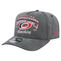 Carolina Hurricanes New Era Throwback Washed A-Frame Pre-Curved 9FIFTY Snapback Hat -  NHL Hats