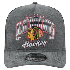 Chicago Blackhawks New Era Throwback Washed A-Frame Pre-Curved 9FIFTY Snapback Hat -  NHL Hats