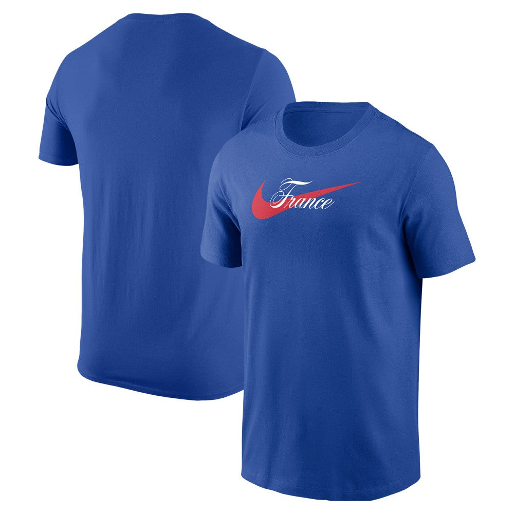 France National Team Team Wordmark Swoosh Core T-Shirt