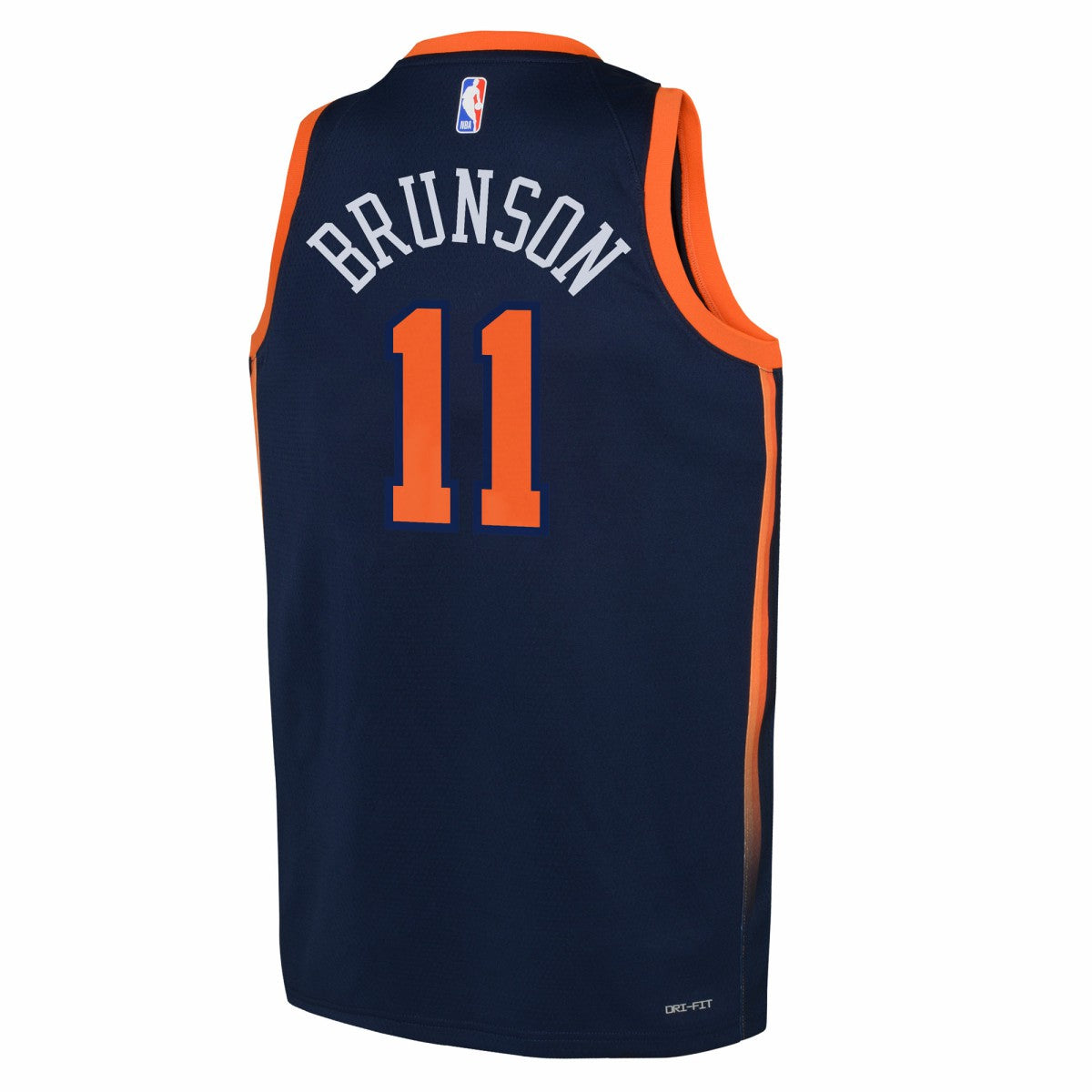 Navy Jalen Brunson New York Knicks Jordan Brand Youth Swingman Jersey | NBA