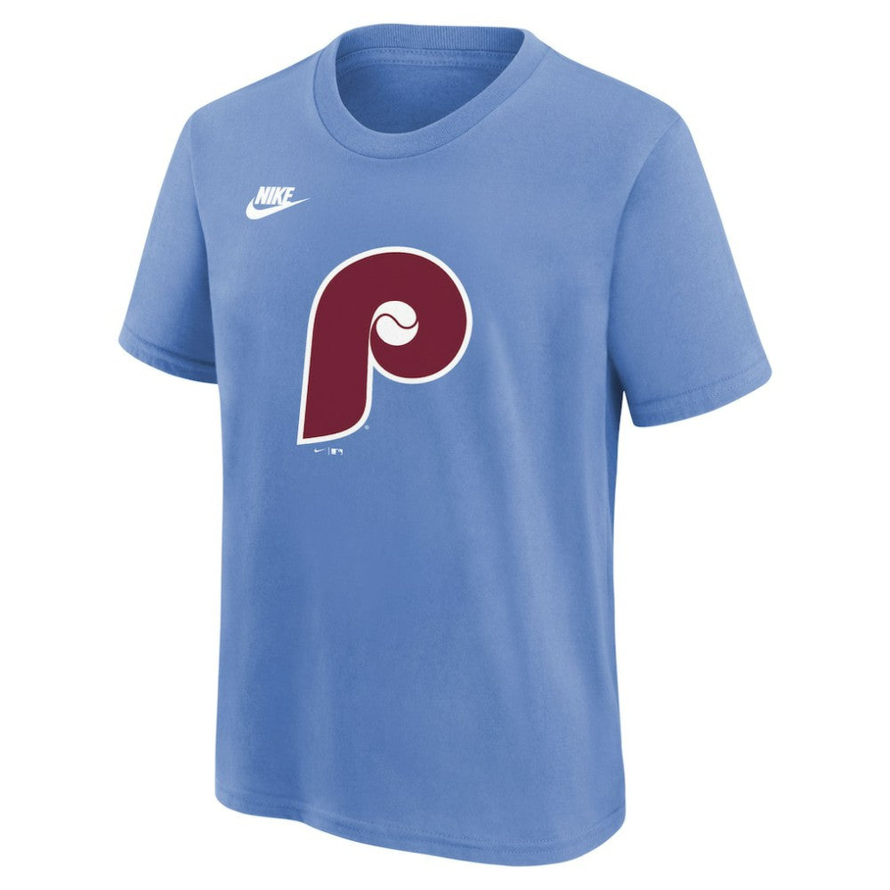 Philadelphia Phillies Nike Youth Cooperstown Collection Team Logo T-Shirt - MLB T-shirts