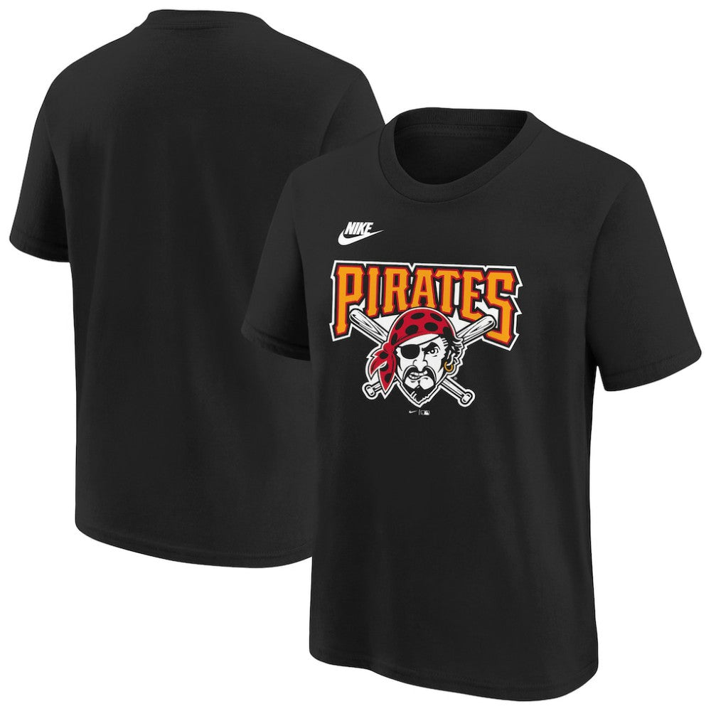 Pittsburgh Pirates Nike Youth Cooperstown Collection Team Logo T-Shirt - MLB T-shirts