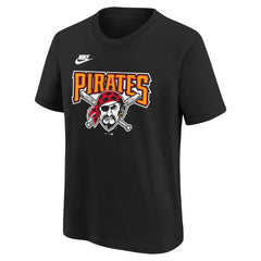 Pittsburgh Pirates Nike Youth Cooperstown Collection Team Logo T-Shirt - MLB T-shirts