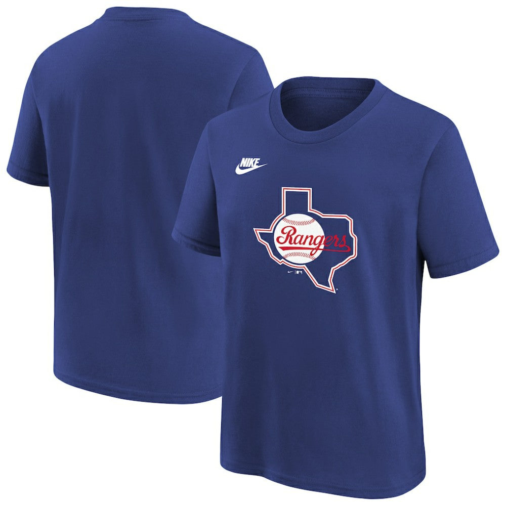 Texas Rangers Nike Youth Cooperstown Collection Team Logo T-Shirt - MLB T-shirts