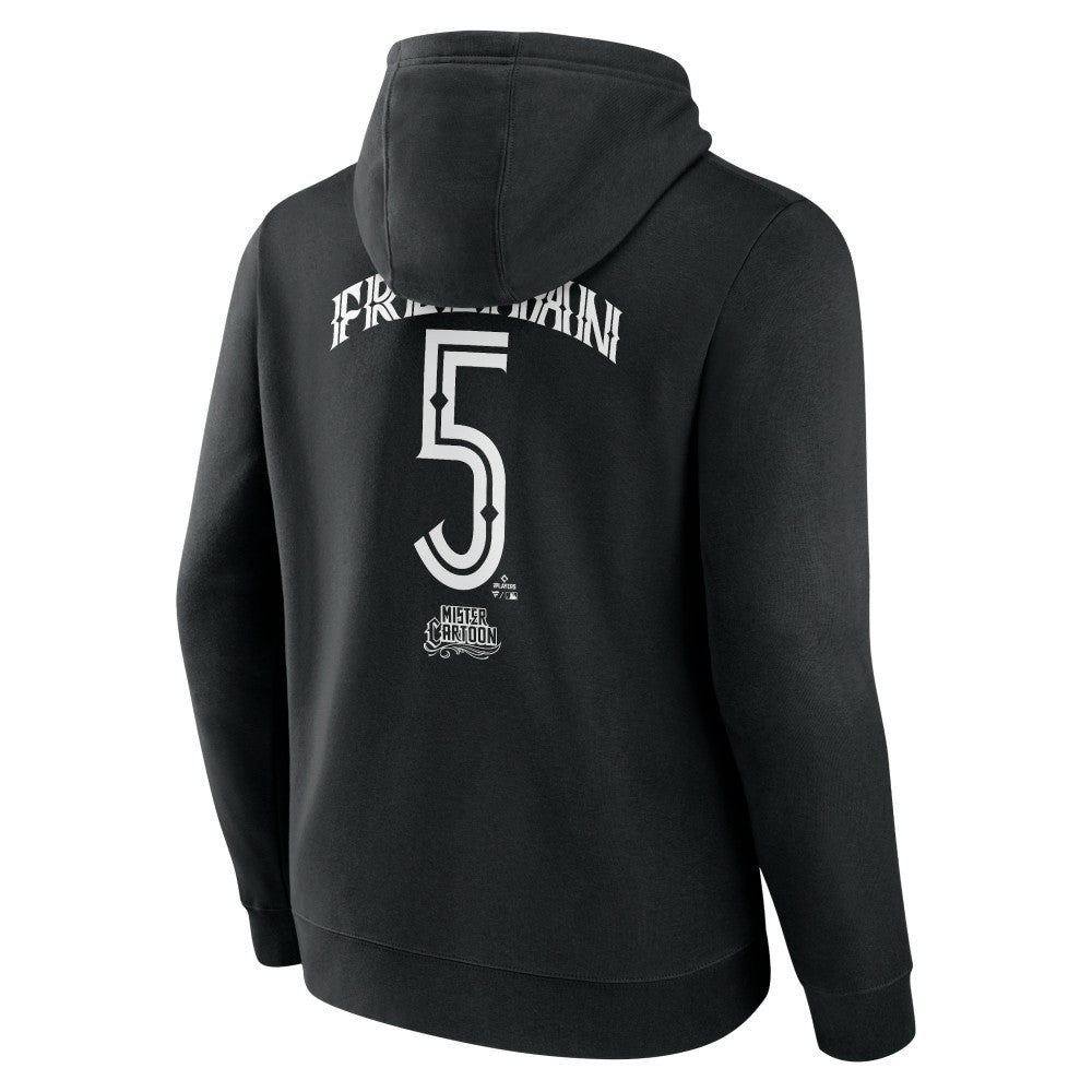 Freddie Freeman Los Angeles Dodgers Mister Cartoon Name & Number Pullover Hoodie - MLB Hoodies