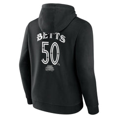 Mookie Betts Los Angeles Dodgers Mister Cartoon Name & Number Pullover Hoodie - MLB Hoodies