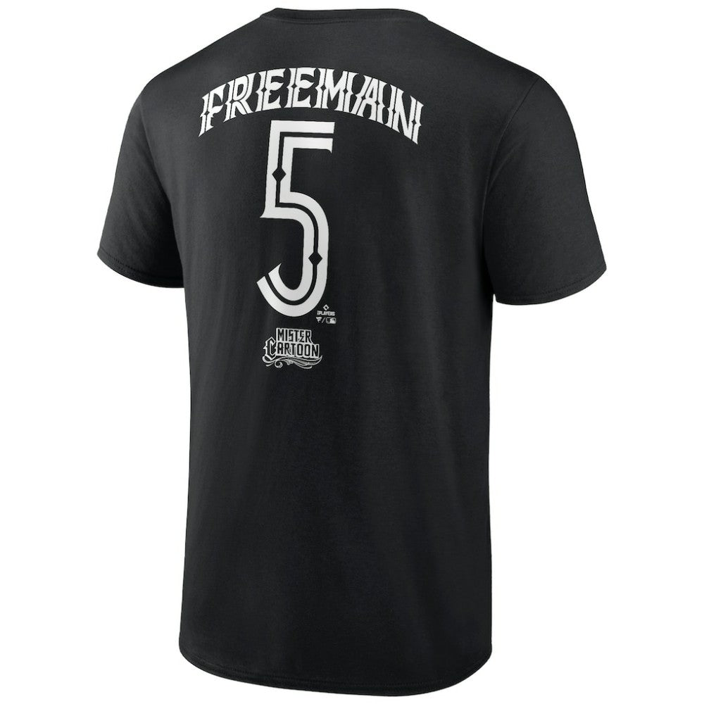 Freddie Freeman Los Angeles Dodgers Mister Cartoon Name & Number T-Shirt - MLB T-shirts