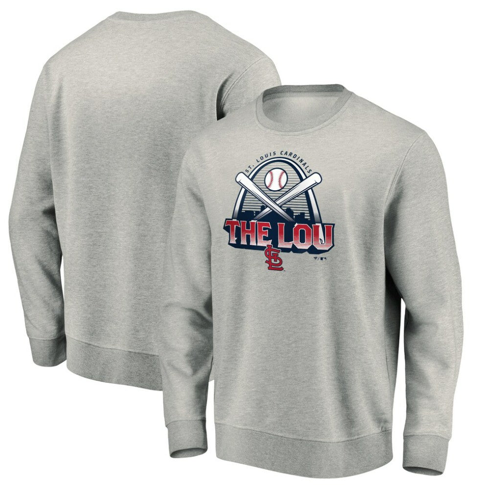 St. Louis Cardinals Heater Pullover Sweatshirt - MLB Pullover