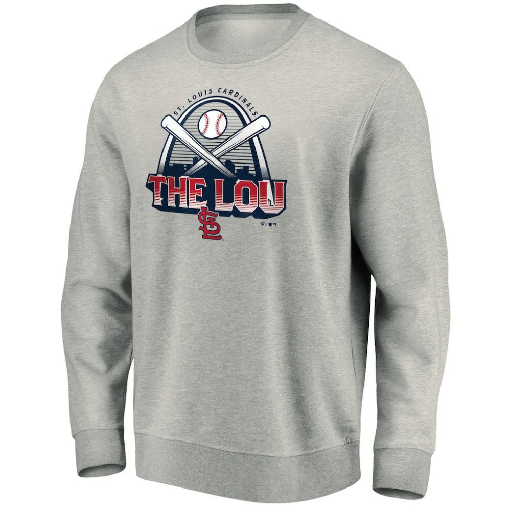 St. Louis Cardinals Heater Pullover Sweatshirt - MLB Pullover